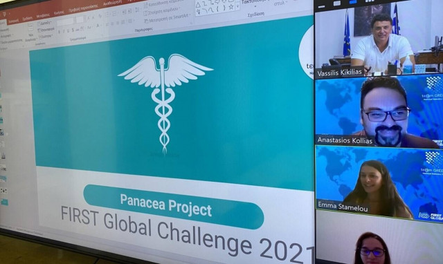 Κικίλιας: Τηλεδιάσκεψη με την Εθνική Ομάδα Ρομποτικής - Ρομπότ για την παρακολούθηση ασθενών