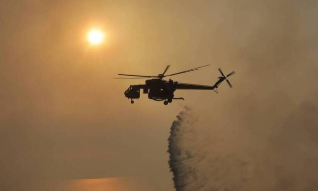 Kos island blaze finally contained