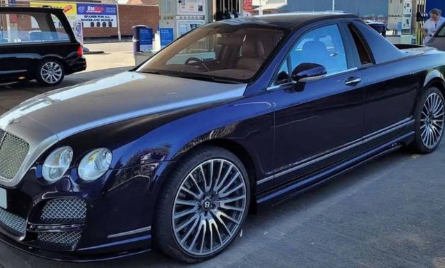 Τι θα λέγατε για μία Bentley Flying Spur σε… αγροτικό;