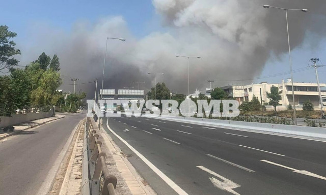 Φωτιά Βαρυμπόμη: Νέο μήνυμα έκτακτης ανάγκης από το 112 - Παραμείνετε σε ετοιμότητα