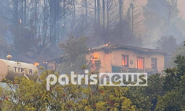 Ancient Olympia town and surrounding areas ordered to evacuate during fire