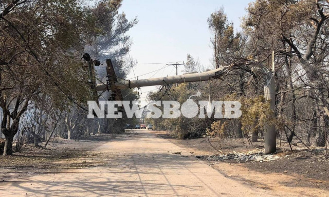 ΔΕΔΔΗΕ: Εντατικές εργασίες για την αποκατάσταση του Δικτύου της Ηλεκτρικής Ενέργειας στη Βαρυμπόμπη