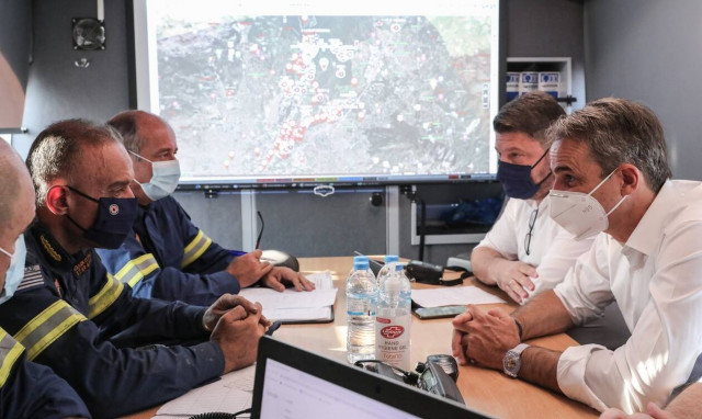 Φωτιά Εύβοια: Στη Λίμνη την Παρασκευή ο Κυριάκος Μητσοτάκης
