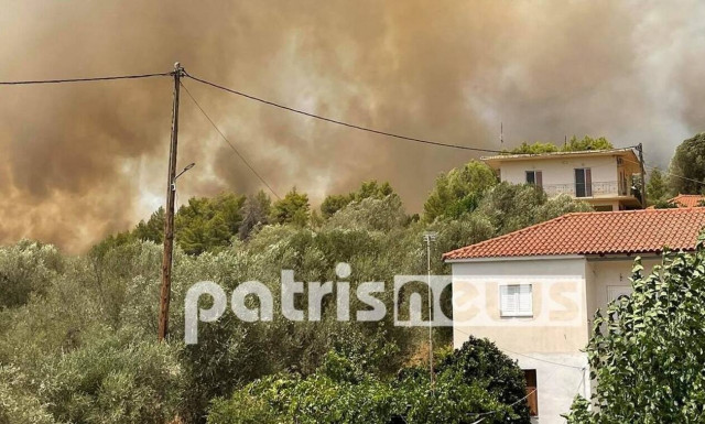 Φωτιά Αρχαία Ολυμπία: Μέρες 2007! Εκκενώθηκαν 19 χωριά και παιδικές κατασκηνώσεις στη Φρίξα