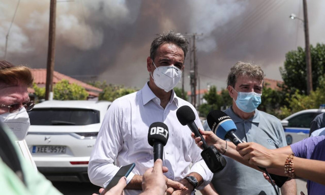 Φωτιά ΤΩΡΑ: Στις 21:00 διάγγελμα του Κυριάκου Μητσοτάκη