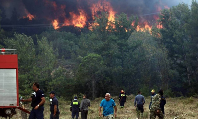 Μήνυμα 112: Αν βρίσκεστε σε Λίμνη Μαραθώνα και Καλέντζι εκκενώστε προς Γραμματικό