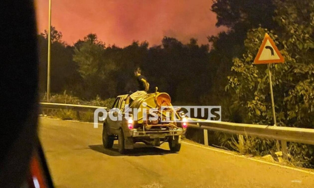 Ηλεία: Σε κατάσταση έκτακτης ανάγκης περιοχές στον Πύργο - Η φωτιά πλησιάζει τα πρώτα σπίτια