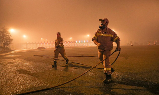 Νύχτα κόλασης στην Αττική