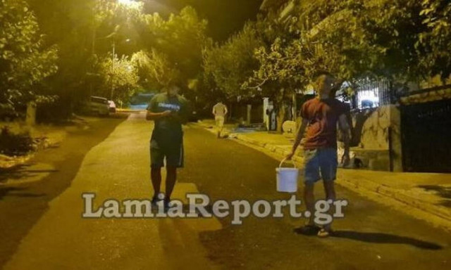 Φθιώτιδα: Απόπειρα εμπρησμού στο κέντρο της Λαμίας (vid)