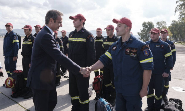 Κυριάκος Μητσοτάκης: Μεταβαίνει στη βάση των Καναντέρ στην Ελευσίνα ο πρωθυπουργός