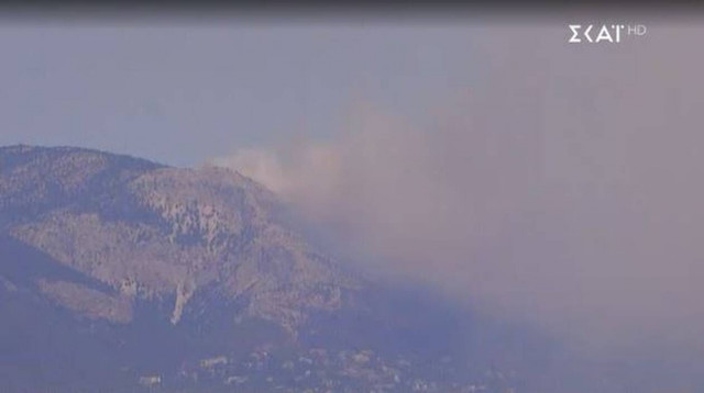 Νέο μέτωπο στα ορεινά της Πάρνηθας