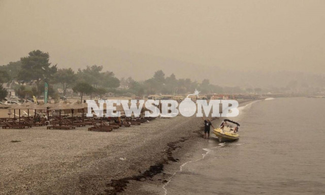 Φωτιά στην Εύβοια: Το παράπονο των κατοίκων – «Παλεύουμε μόνοι μας για επτά ημέρες»