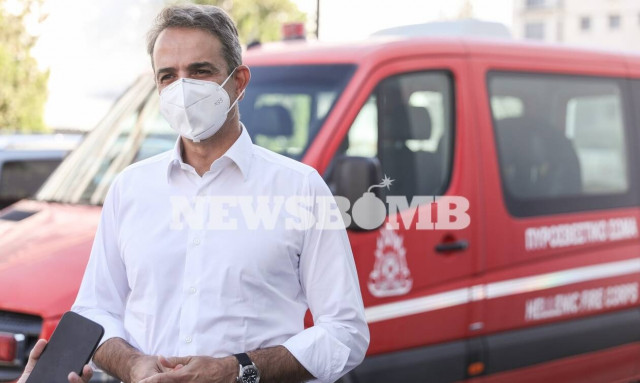 Επικοινωνία Μητσοτάκη με δημάρχους Ιστιαίας, Μαντουδίου: «Εθνικός στόχος η αναστήλωση της Εύβοιας»