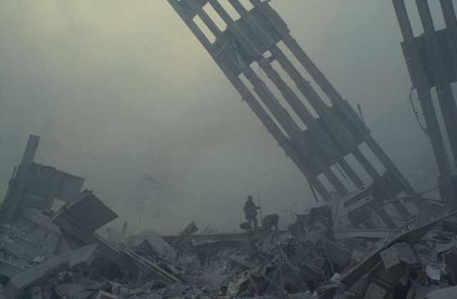 Tα ερείπια της 11ης Σεπτεμβρίου