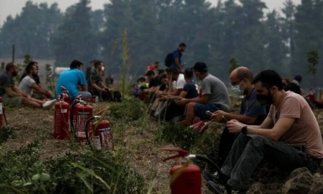 Εθελοντές πυροσβέστες