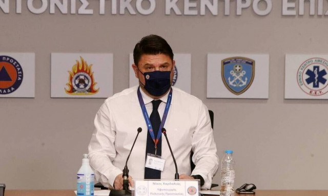 Χαρδαλιάς: Στην Εύβοια το πέπλο καπνού δεν έδινε δίοδο στα εναέρια - 6 μποφόρ στην αρχή της Αττικής