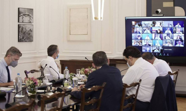 Changes in the government, gov't spokesman Ioannis Ikonomou, Minister of State Akis Skertsos