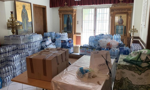 Η Ιερά Μητρόπολη Νέας Ιώνιας στο πλευρό των πυρόπληκτων