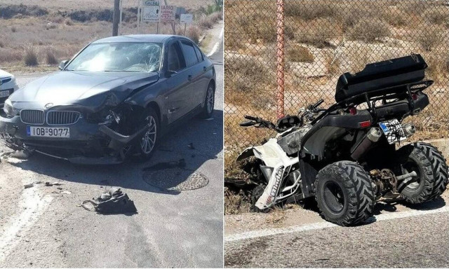 Δημοσιογράφος τράκαρε άσχημα με γουρούνα και «τσακίστηκε» το πόδι του!