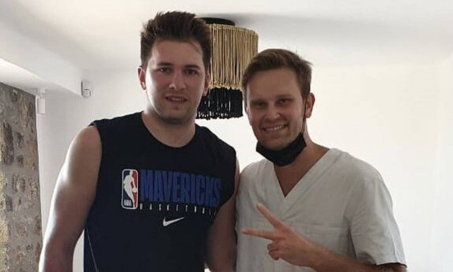 Λούκα Ντόντσιτς: Στη Μύκονο γιορτάζει την επέκταση των 207.000.000 δολαρίων! (photo)