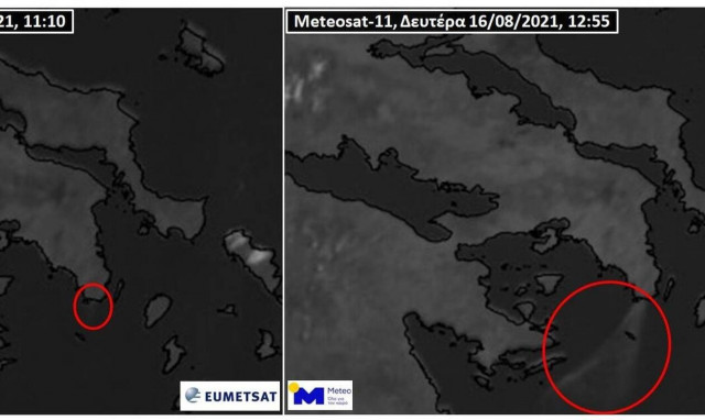 Φωτιά Κερατέα: Ορατός από το διάστημα ο καπνός της μεγάλης πυρκαγιάς