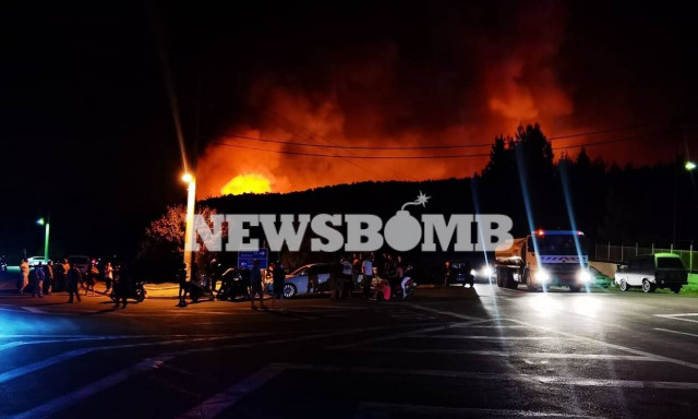 Φωτιές στην Αττική: Δείτε LIVE εικόνα από δορυφόρο – Μεγάλη «μάχη» στα Βίλια, βελτίωση στην Κερατέα