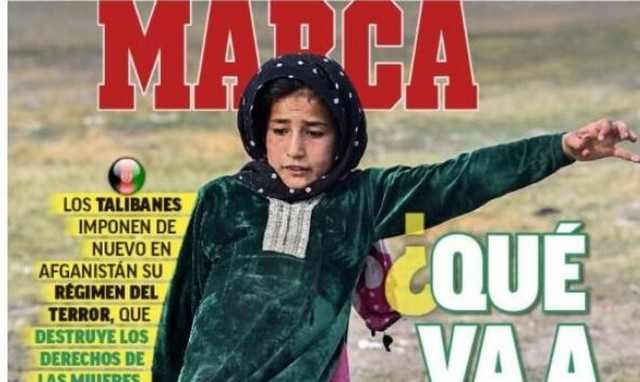 Marca: Το συγκλονιστικό πρωτοσέλιδο για τις γυναίκες στο Αφγανιστάν (photo)