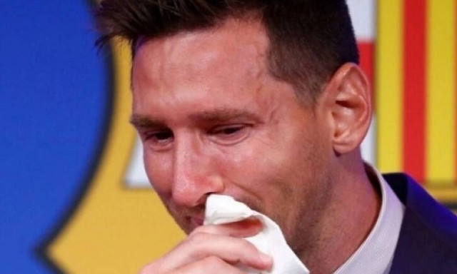 Μέσι: Το χαρτομάντηλο που χρησιμοποίησε στο «αντίο» του στην Μπάρτσα, πωλείται σχεδόν 1 εκατ. ευρώ