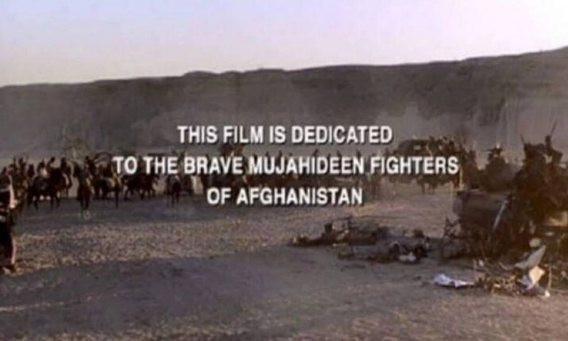 Τελικά αφιέρωσαν οι Αμερικανοί το «Ράμπο 3» στους «Μουτζαχεντίν» του Αφγανιστάν;