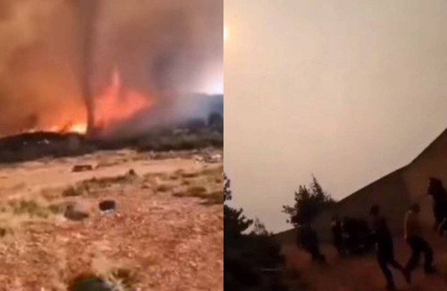 Τρομακτικό βίντεο από τα Βίλια