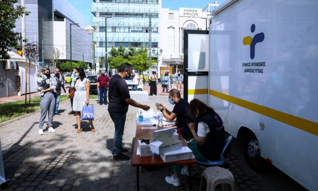 Κρούσματα σήμερα: 768 νέες μολύνσεις στην Αττική - 376 στη Θεσσαλονίκη και 340 στην Κρήτη