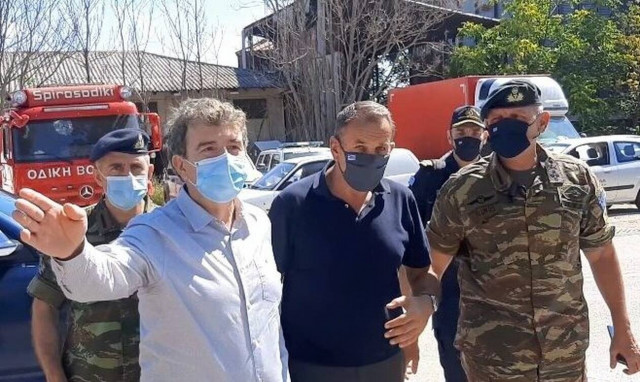 Στον Έβρο Παναγιωτόπουλος – Χρυσοχοΐδης: Τα σύνορα της Ελλάδας θα μείνουν ασφαλή και απαραβίαστα