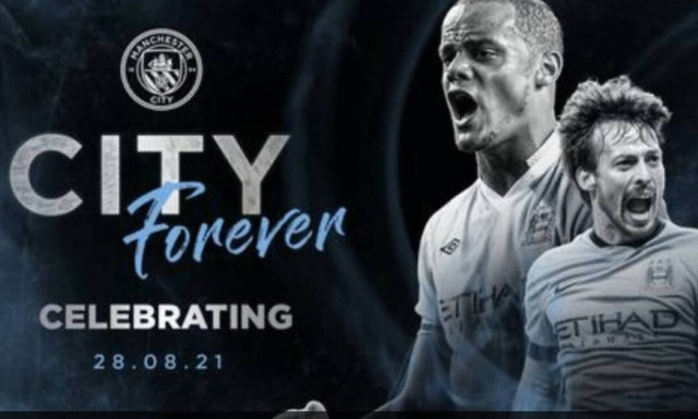 Μάντσεστερ Σίτι: Παρουσιάζει αγάλματα προς τιμήν τριών παικτών