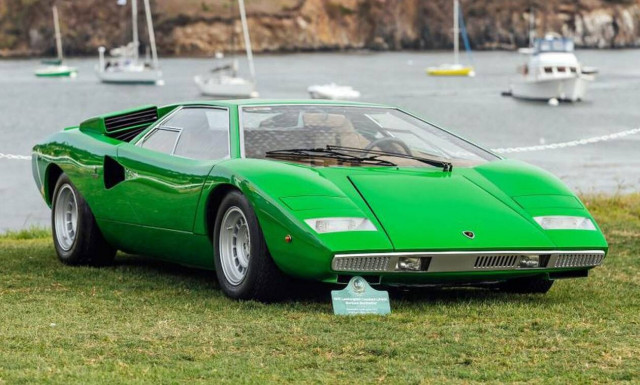 Μια πράσινη Countach είναι η παλαιότερη όλων