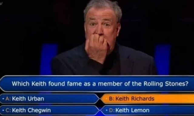 Η χειρότερη ερώτηση που έγινε ποτέ στο «γίνε εκατομμυριούχος» (pic)