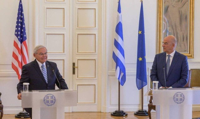US Senator Menendez: Greece is an ideal partner for the US