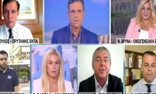 Ένταση στον αέρα του ΣΚΑΪ: «Είστε δικηγόρος, δεν είστε γιατρός!» (vid)