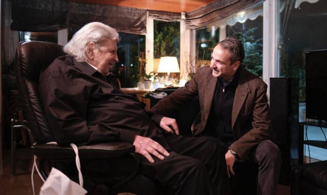 Tο «αντίο» του Μητσοτάκη στον Μίκη: Πέρασε στην αιωνιότητα - Η ανάρτηση του πρωθυπουργού