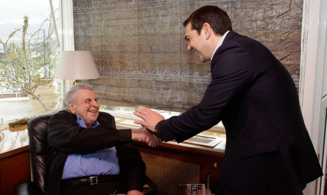 Τσίπρας Μίκης Θεοδωράκης