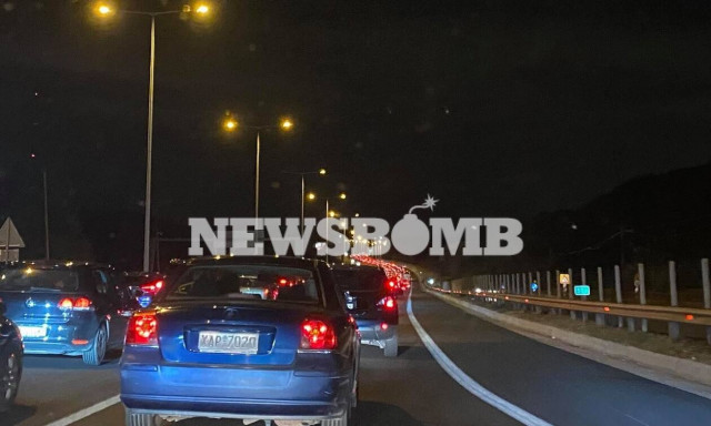 ΤΩΡΑ: Χαμός στις Εθνικές Οδούς – Επιστρέφουν και οι τελευταίοι στην Αθήνα