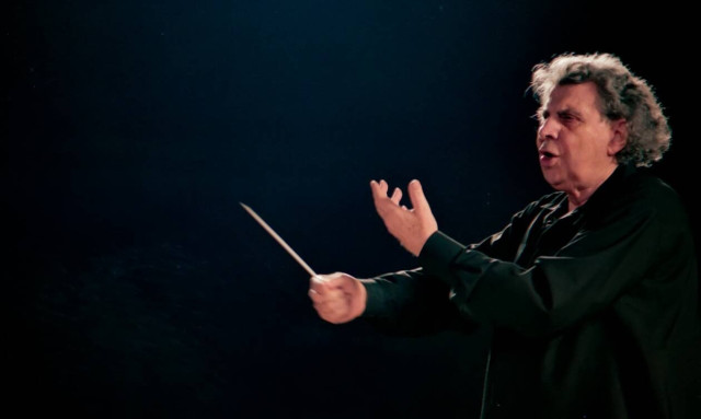 Theodorakis funeral at his home town in Galata, Chania, on Thursday
