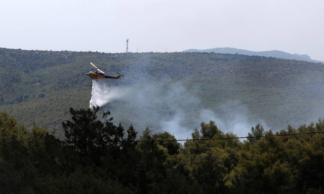 Φωτιά Ερυθρές Αττικής