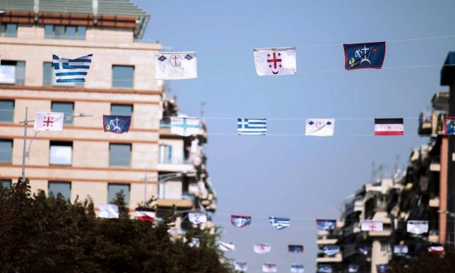 ΔΕΘ 2021: Με σημαίες της επανάστασης του 1821 και ασκήσεις ασφαλείας οι τελευταίες ετοιμασίες