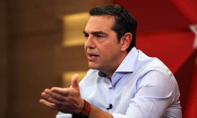 Ο Αλέξης Τσίπρας σήμερα στο κεντρικό δελτίο Ειδήσεων του ΟΡΕΝ