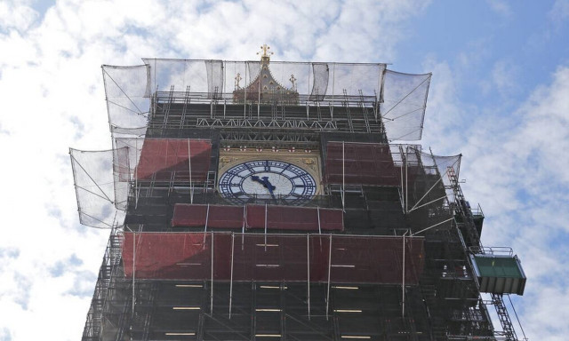 Big Ben: Αντίστροφη μέτρηση για την ολοκλήρωση των εργασιών (vid)