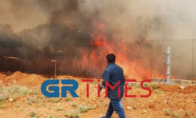 Φωτιά ΤΩΡΑ: Μεγάλη πυρκαγιά κοντά στο Διαβαλκανικό Κέντρο