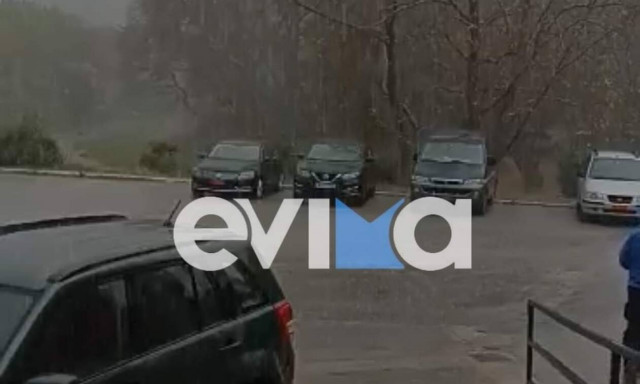 Καιρός: Ξεκίνησε η επέλαση της κακοκαιρίας στην Εύβοια - Δείτε LIVE την εξέλιξή της