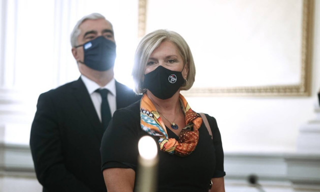 Μίνα Γκάγκα: «Θέλουμε συνεργασία για την καλύτερη οργάνωση του συστήματος υγείας»