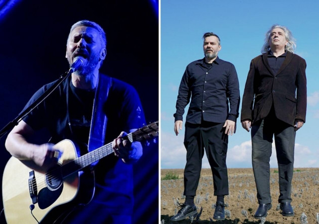 Αλκίνοος Ιωαννίδης και Γιάννης Αγγελάκας