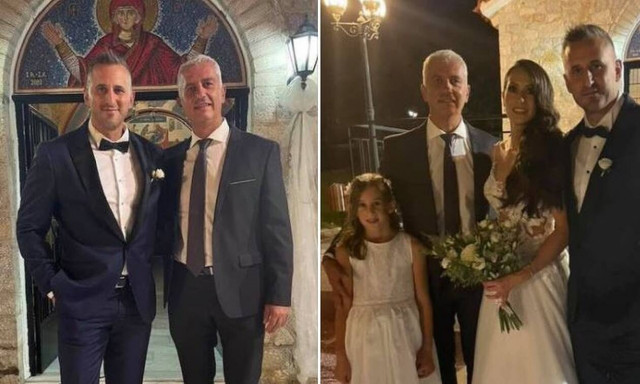 Γλυκά Νερά: Παντρεύτηκε ο αστυνομικός που συγκίνησε όταν πήρε στην αγκαλιά του το μωρό της Καρολάιν